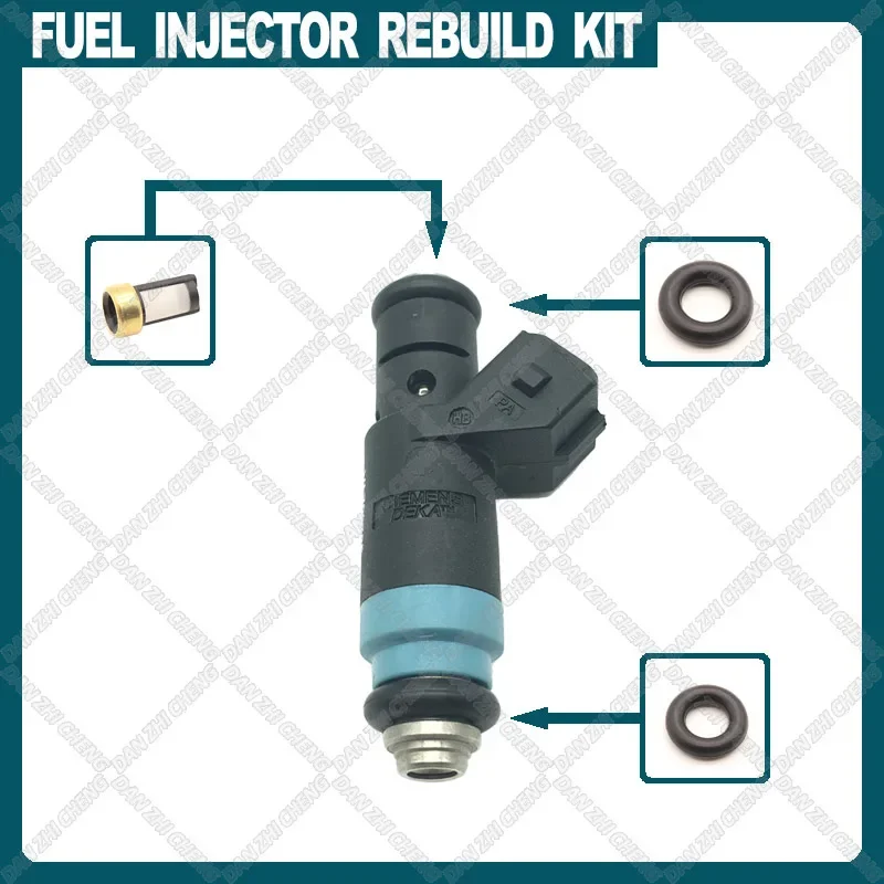 

Fuel Injector Service Repair Kit Filters Orings Seals Grommets for VAZ20735 For Chevrolet Niva Lada Petrol Injection