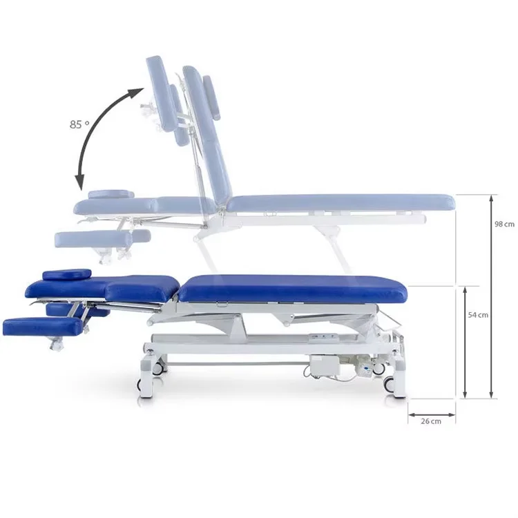 Rehabilitation Patients Standing Up Electric Tilt Bed Electric Standing Hospital Bed Patients Physiotherapy Nursing Stand Bed