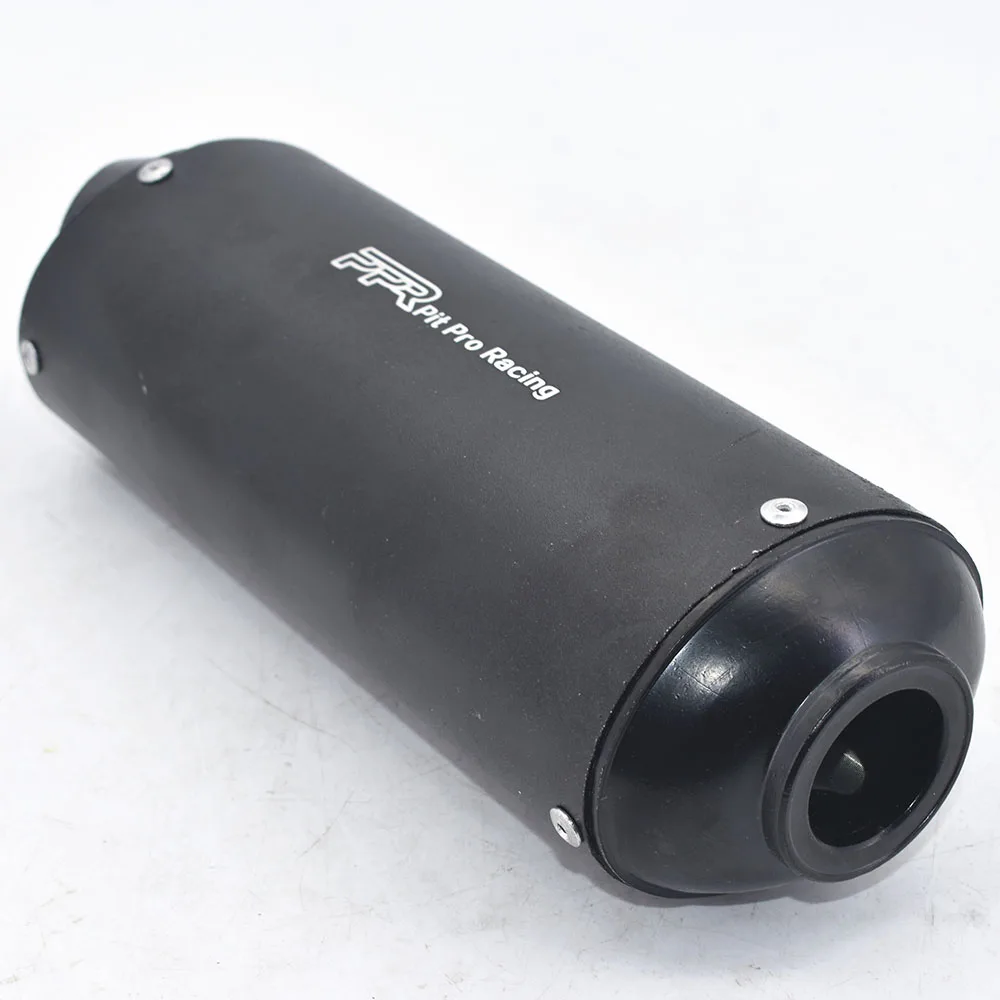 Universal 28mm 32mm 38mm Exhaust Muffler For CRF KLX ALLPOLO 50 80cc 125cc 140cc 150cc 160cc Dirt Pit Bike Motorcycle ATV