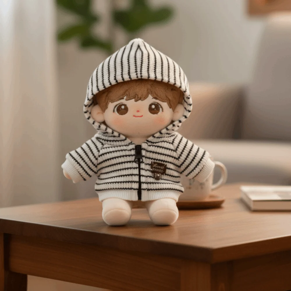 素敵なデザイン 20 センチメートル綿人形服ドレスアップかわいいぬいぐるみ人形服漫画 1 セット綿ぬいぐるみ人形スカート子供のギフト