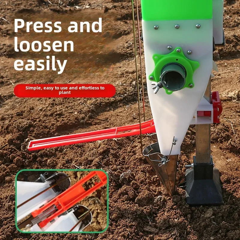 Effortless Planting and Fertilizing System - New Corn Seeder Peanut Planter Spreader Device
