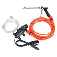 car Wash 12V High Pressure Car washer  Portable Spray Cleaner Watering intelligent Pump Cleaning Kit Sprayer + Water Pump