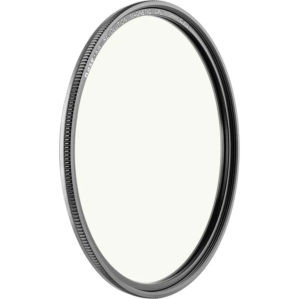Kase KW Revolution Magnetic CPL Filter  with magnetic adapter ring 112mm for NIKKOR Z 14-24mm f/2.8 S Lens (Silver Frame)