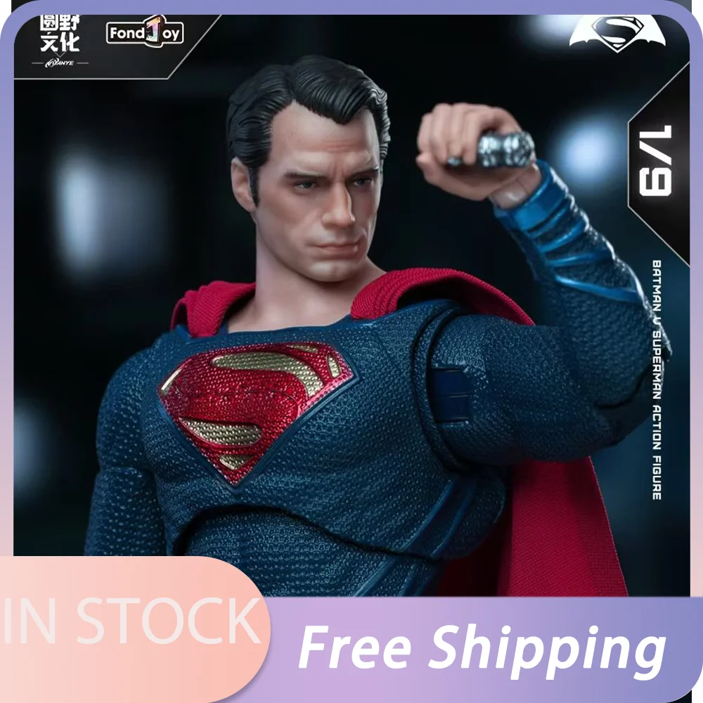 

In Stock Fondjoy Bvs Figure Superman 2.0 Action Figures Armored Batman 1/9 Batman V Superman：Dawn Of Justice Dc Toy Gift