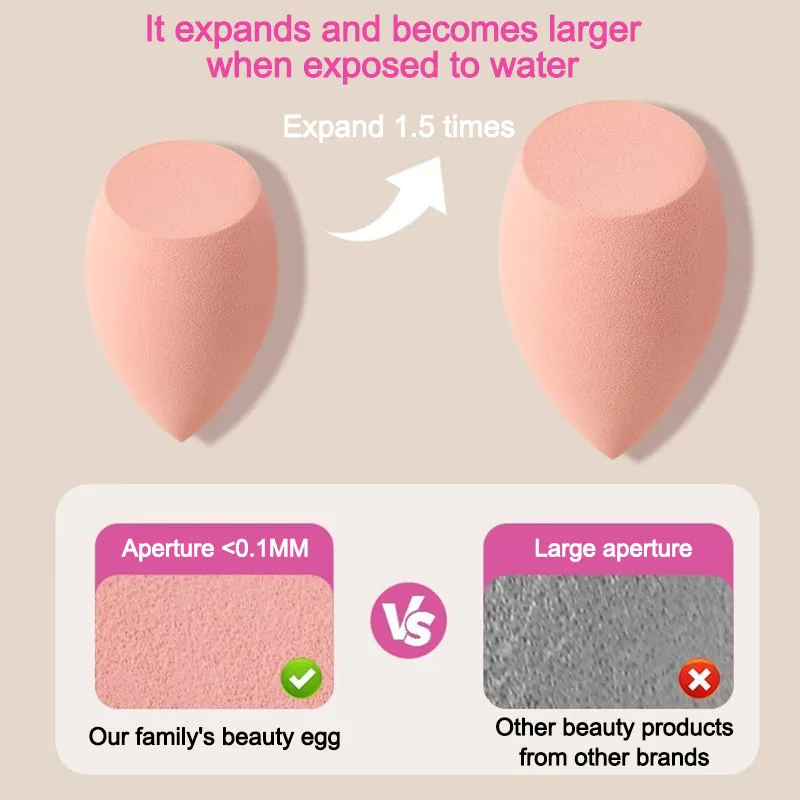 Neue 14 stücke Make-Up Schwämme Kit Set Foundation Schwamm Schönheit Mixer Schwämme Zubehör Frauen Make-Up-Tools HZFP04
