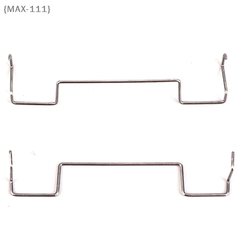 【F2-MAX111】1Pair 12CM Computer CPU Cooling Fan Clip Steel Wire Fastener Metal Clip