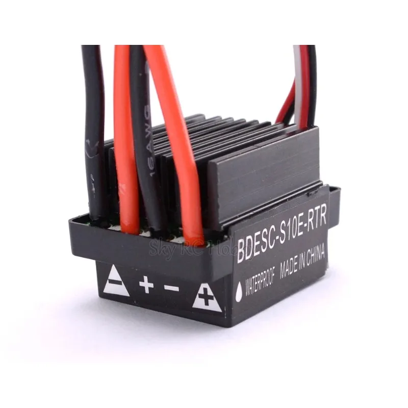 320A 브러시드 ESC 모터 속도 컨트롤러 TRX4 TRX6 RC 자동차 보트 원격 제어 차량 모델 예비 액세서리 용 5V 2A BEC