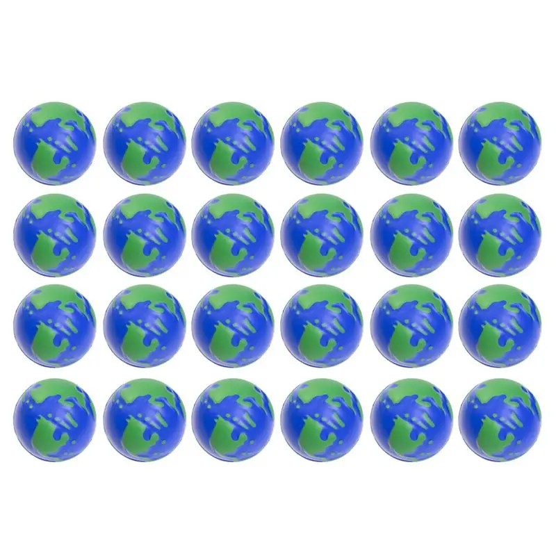 pro-24-pack-earth-stress-balls-stress-relief-ball-squeeze-anxiety-fidget-stress-ball