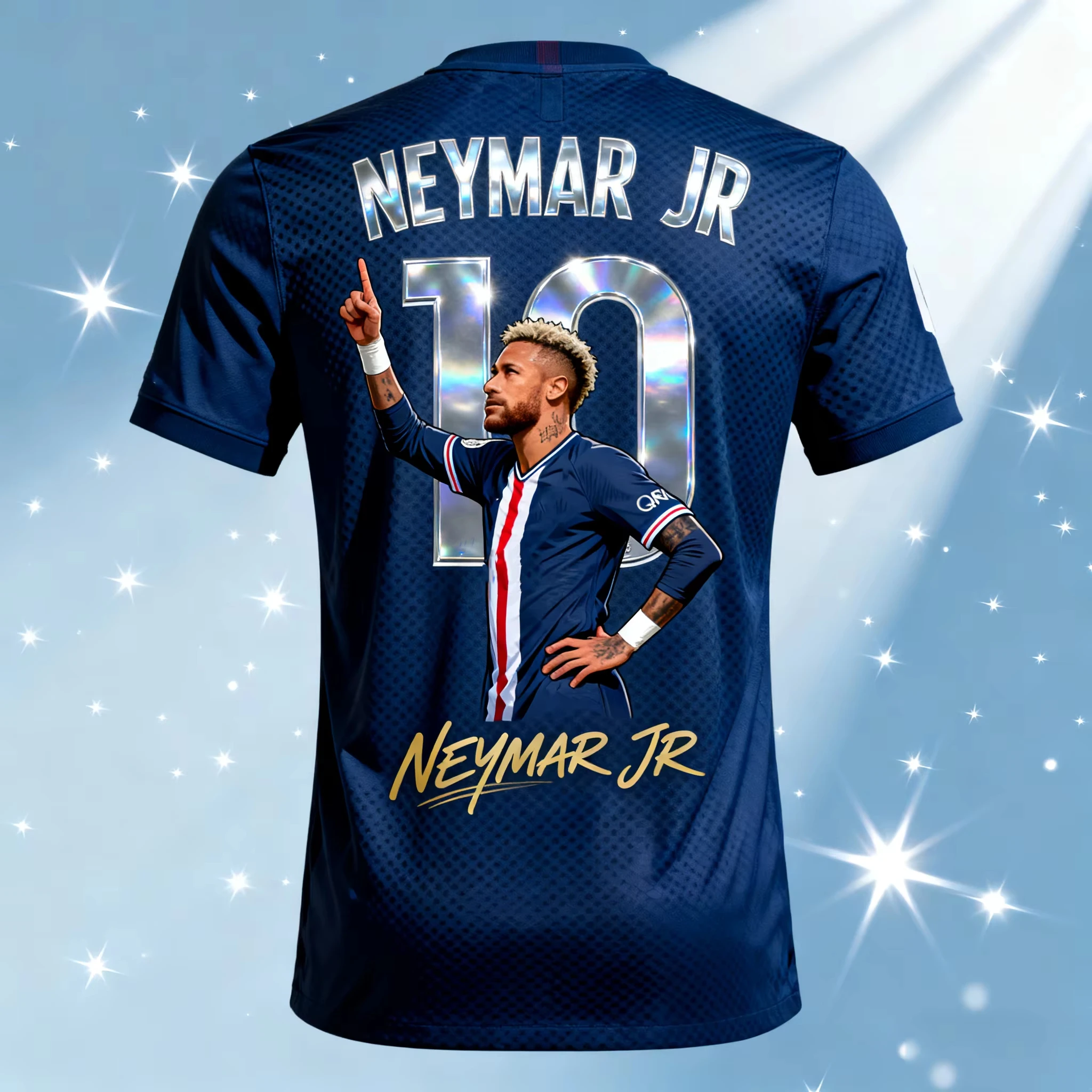 

2026 Fashion Neymar Special Edition T Shirt Men Women Kids Sportswear Outdoor Training Quick Dry Breathable Casual Summer Top