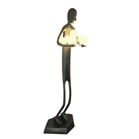 

New Statue Character Floor Lamp Art Deco Floor Lamp Simple Modern Bedside Living Room Gallery Clothing Store Place Hotel Resin