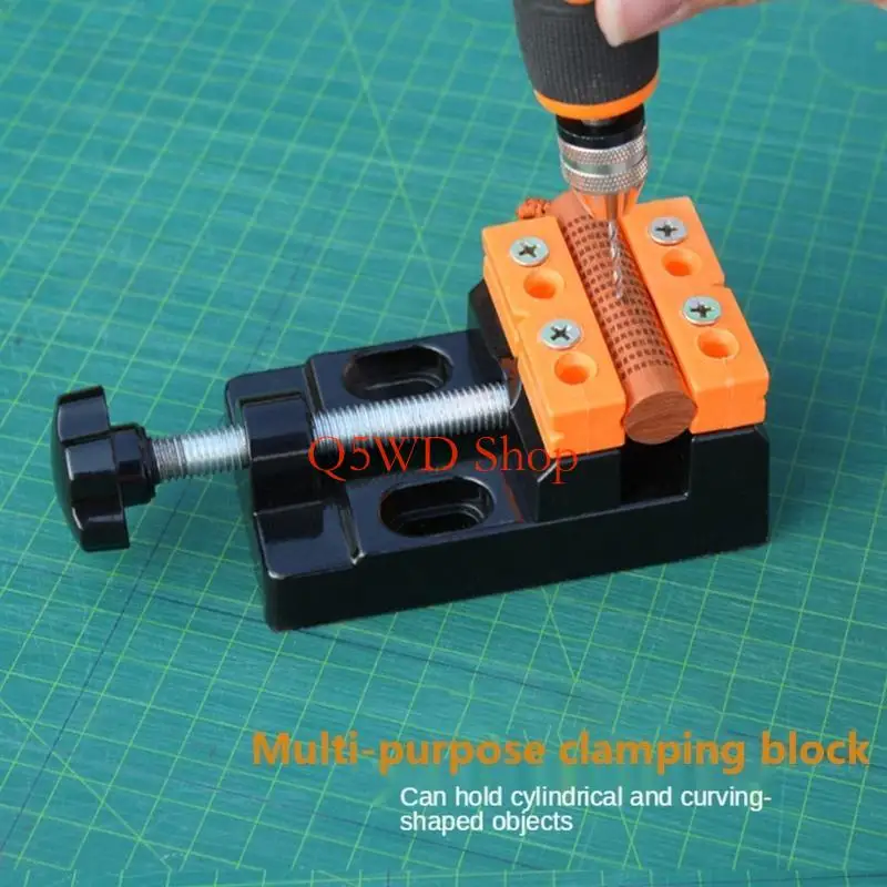 Q5WD Universal 57 mm Drill Press Jaw para sujeción banca Mini tabla tumba escultura en casa