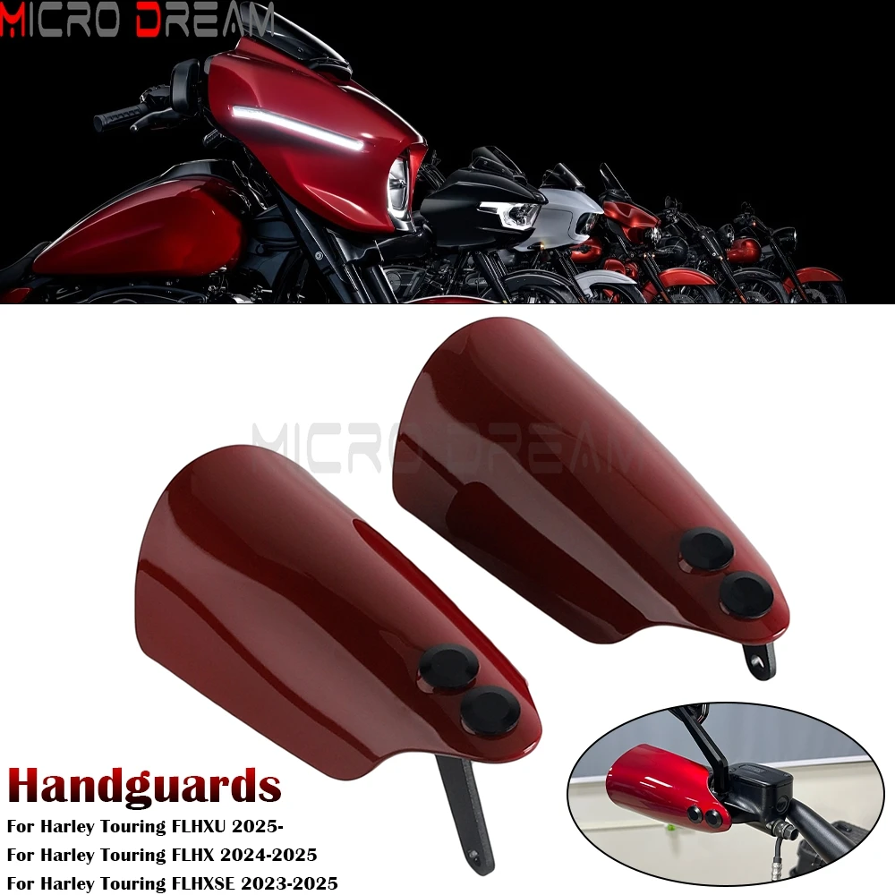 

For Harley Touring Street Glide FLHXSE FLHX FLHXU 2023 2024 2025 Motorcycle Hand Guards Handlebar Hand Protection Guard Cover