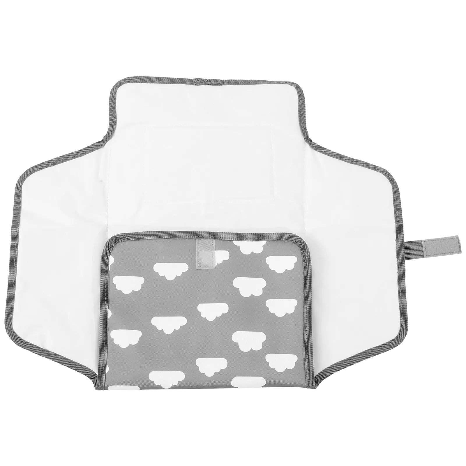 

Складной водонепроницаемый чехол для пеленального матрасика, портативный многоразовый коврик для пеленания для путешествий и использования на улице, безопасный дизайн для новорожденных