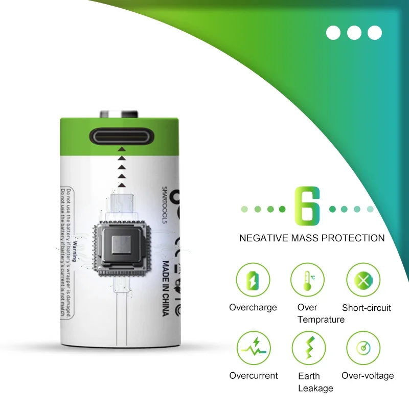 3.7V CR123A 700mAh Rechargeable Battery CR17345 16340 Batteries for Laser Pen LED Flashlight Cell +USB Type-c Cable