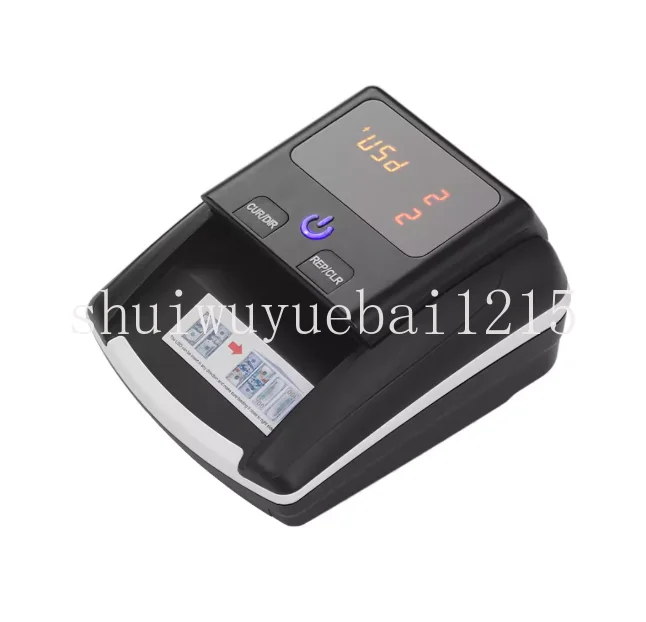 Money Counter Counterfeit Bill Detector Automatic Money Detection By UV MG IR Image Paper Size Thickness for EURO US Dollar