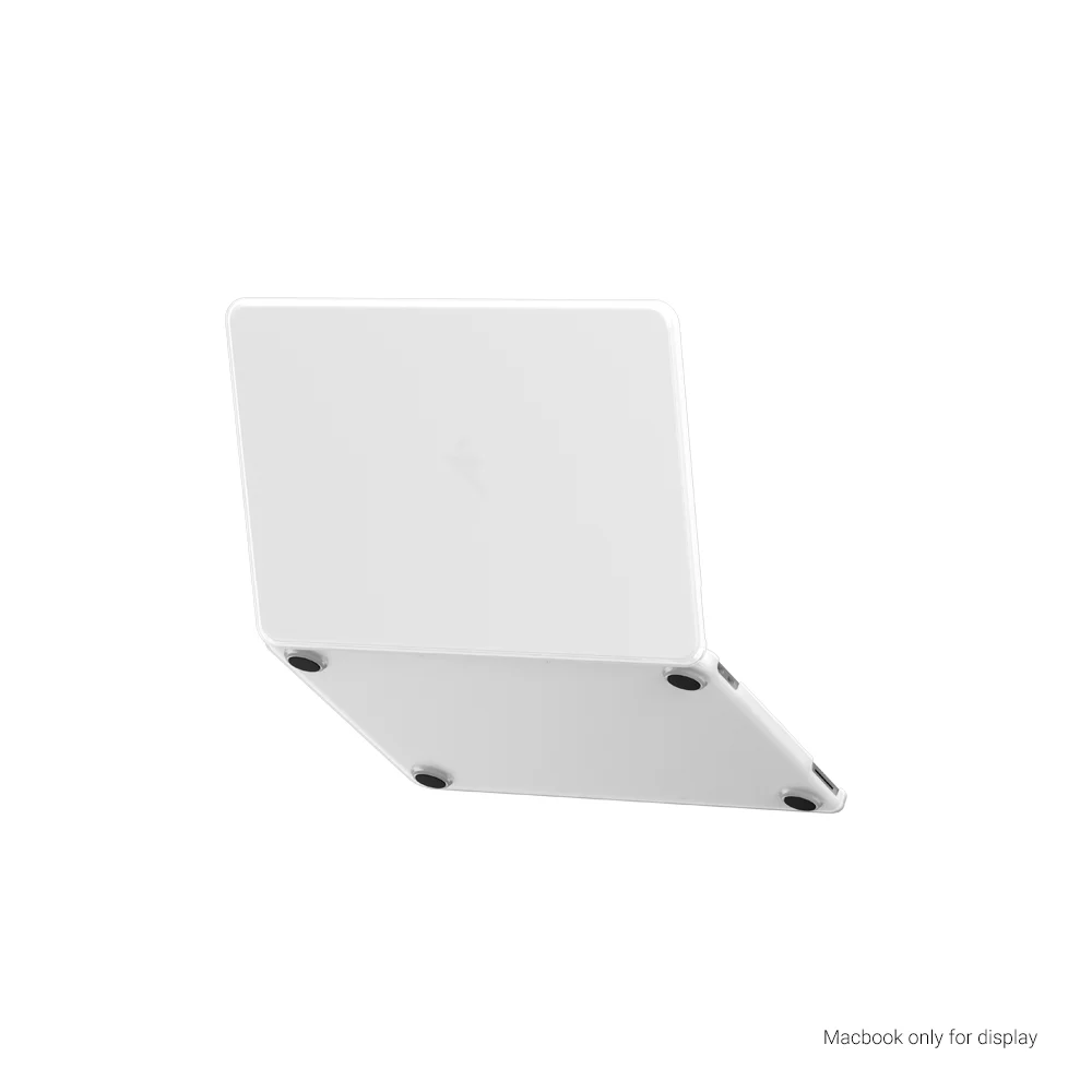 KZDOO Air Skin Frosted Anti-Fingerprint Slim Thin Cover Scratch Resistant Protective Case for MacBook Neo 13” (A18 Pro) A3404