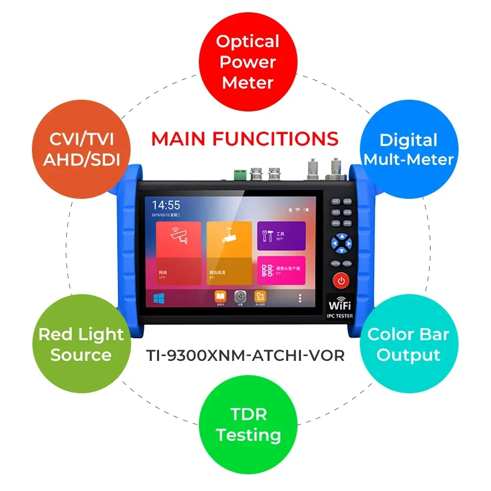 7Inch 6K Ip Cctv Te…