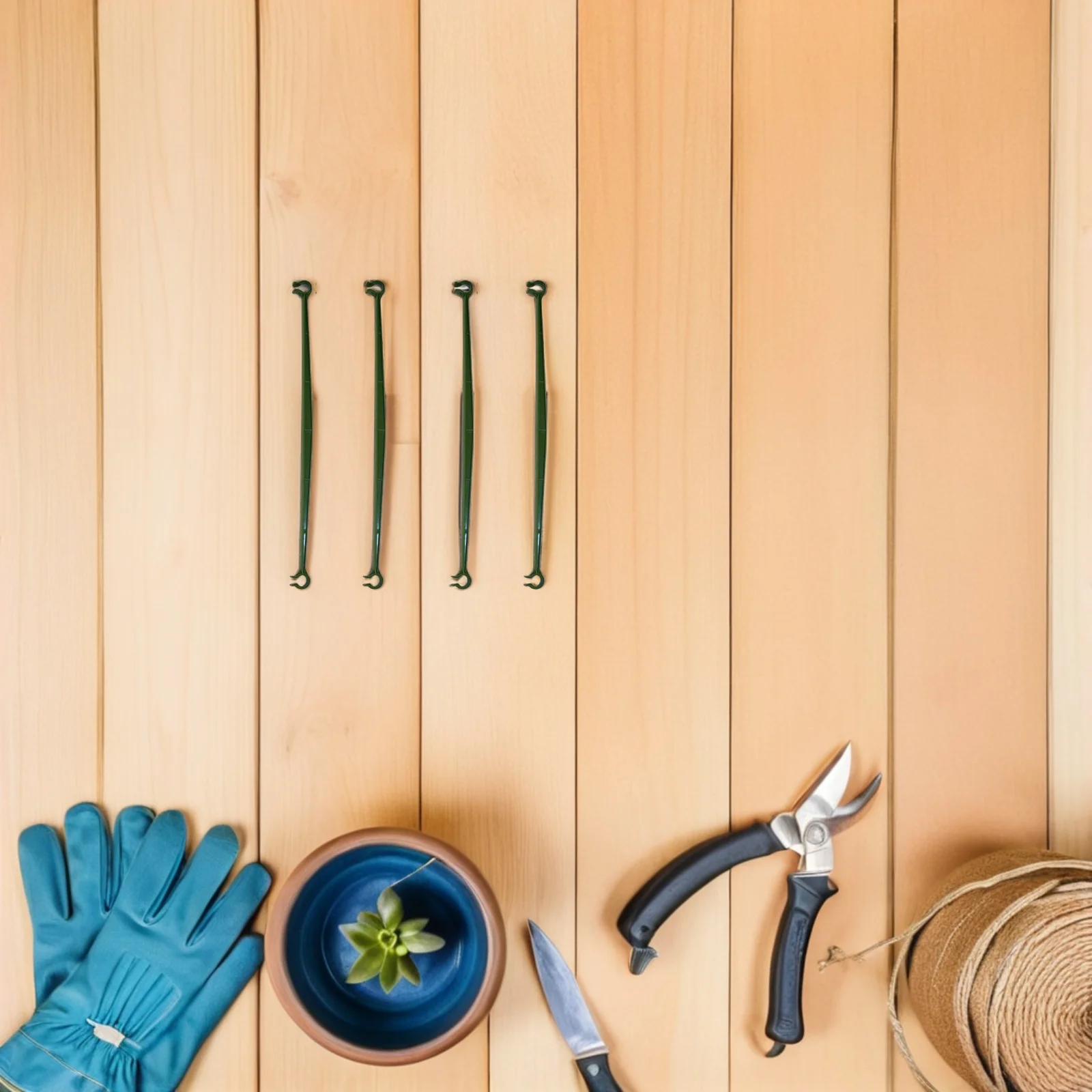 

12pcs Planting Rack Connectors Tomato Cage Stake Arms Lightweight Durable Plastic Vegetable Trellis Support Gardening Rods Easy