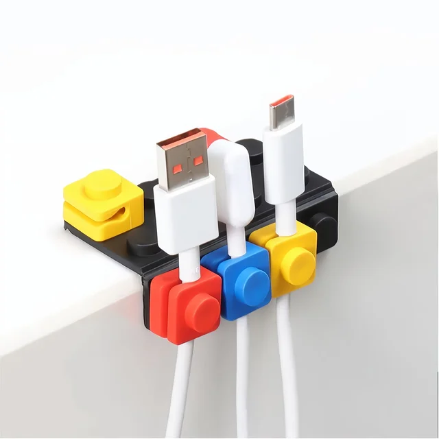 2 Sets of Modular Cable and Data Cable Organization, Modular DIY Design, Suitable for Desktop/Home Use, Desktop Organization 5