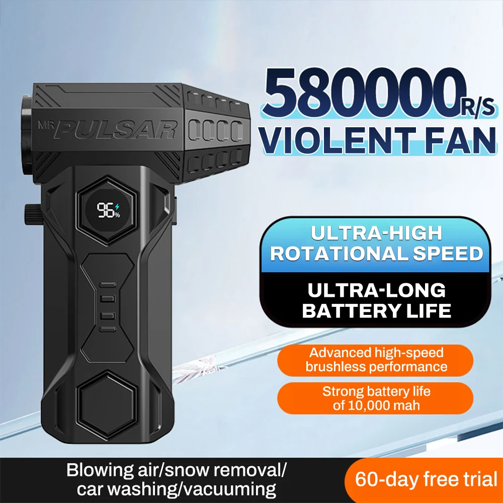 

Air Blower X11 Super Powerful 990000RPM Compressed Air Duster Electricity Consumption Display Air Vacuum Blower Jet Fan For Car
