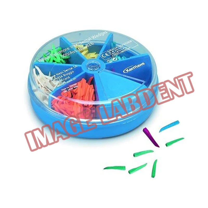 500Pcs/Box Disposable Kerr Hawe Sycamore Interdental Wooden Wedges Dental Tooth Gap Wedge Dentist Oral Care Accessories