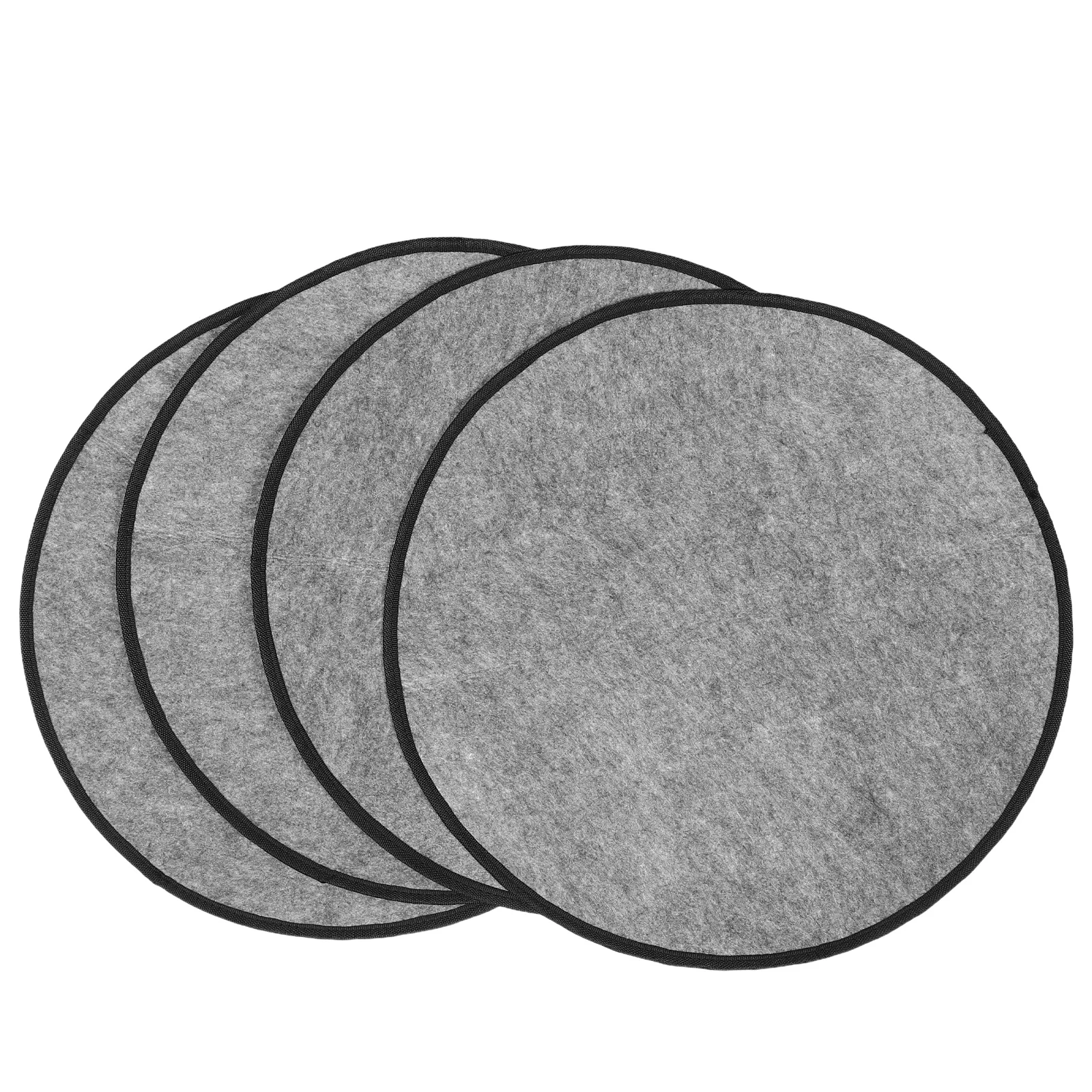 4Pcs Lightweight Felt Wheel Covers for Car Tire Storage Protection Extended Life Cars Motorcycles Car Tire Dust Cover