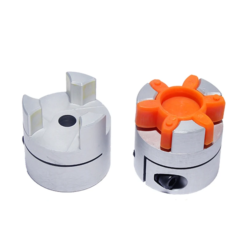 Promotion D20L25 Four Jaws Aluminium Plum Coupling Encoder CNC Stepper Motor Shaft Component Spider Flexible Coupler