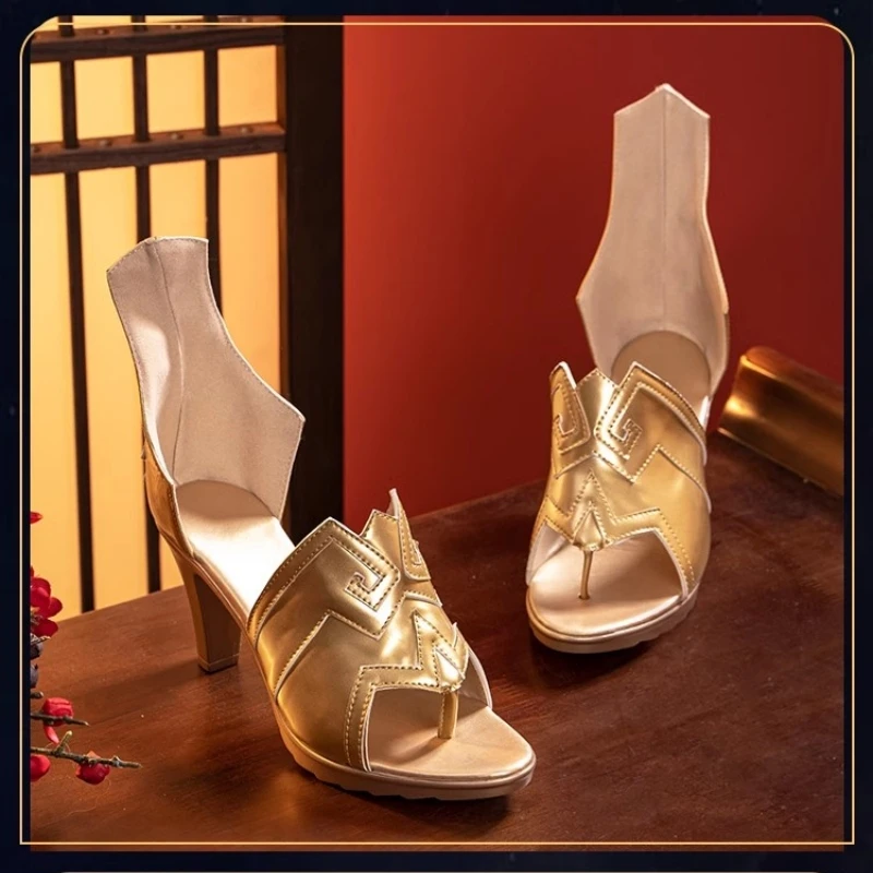 

Game Honkai: Star Rail Tingyun Shoes Role Play Carnival Comic-con Party Cosplay Accessories Cos Tingyun High Heel Shoes Pre-sale