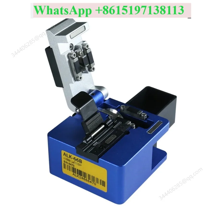 ALK-66B High Precision Fiber Cleaver Fiber Optic Fusion Splicing Cutter Cleaved Angle 0.5°