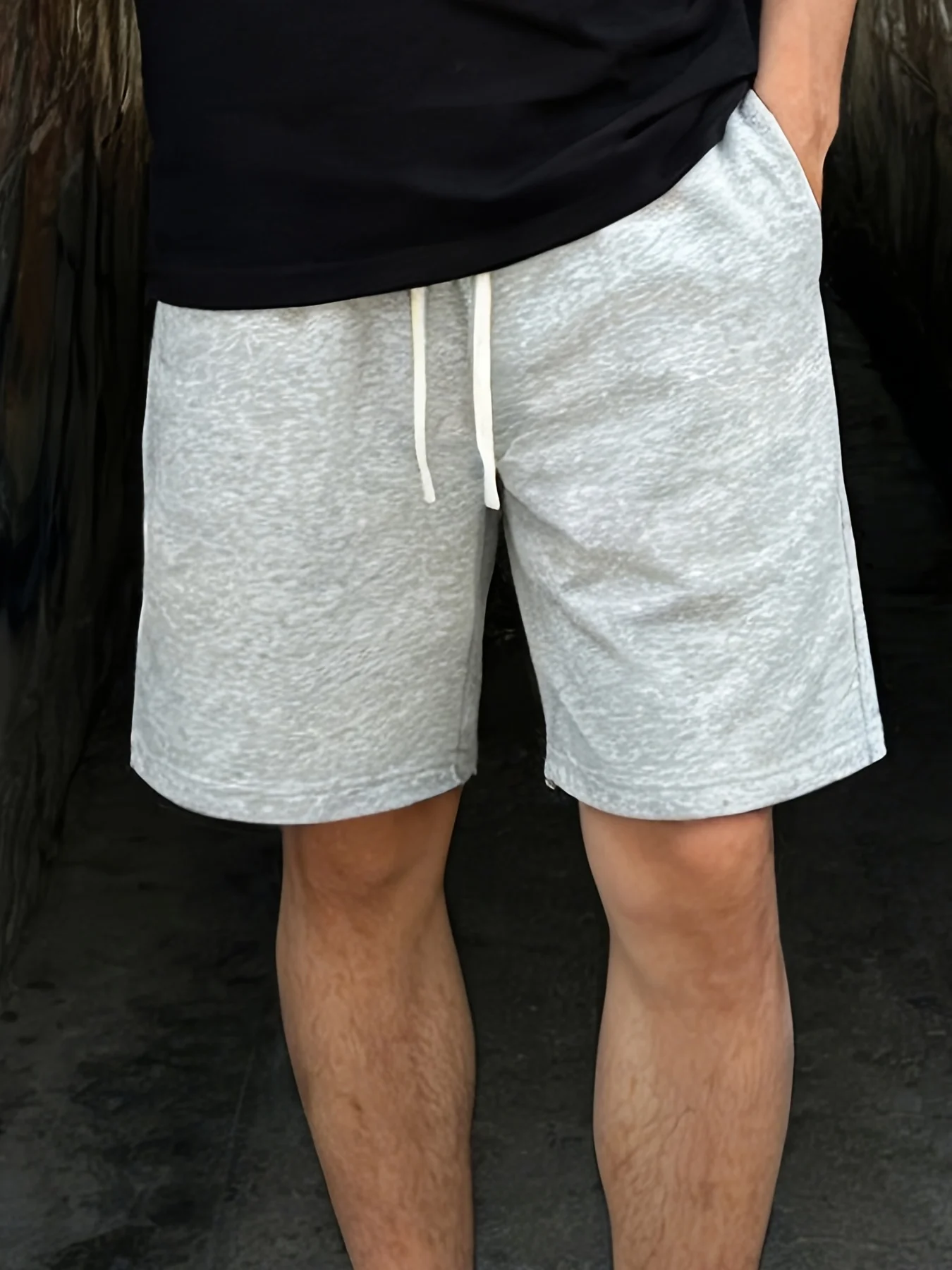 

Мужские повседневные шорты на лето 2026 года с классическим и универсальным поясом на шнурке, подходят для спорта и повседневной носки