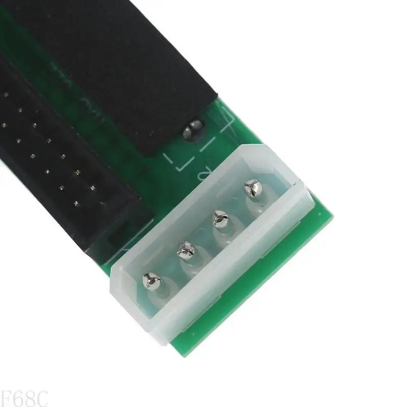 F68C สายเคเบิล Micro SCSI SCA 80-pin ถึง 50 พิน SCSI II/III LVD-SE อะแดปเตอร์ SCSI 80PIN-50PIN การ์ด