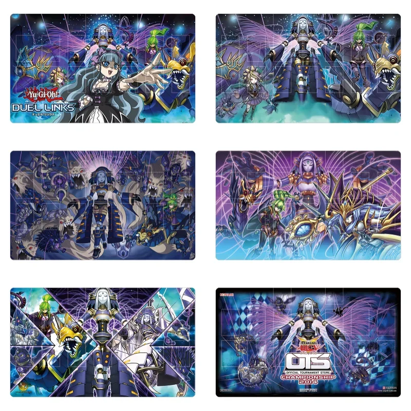 

Yu Gi Oh Cards Pad Anime Game El Shaddoll Waterproof Thickened Solo Dueling Self Made HD Custom Made Battle Table Mat DIY Gift