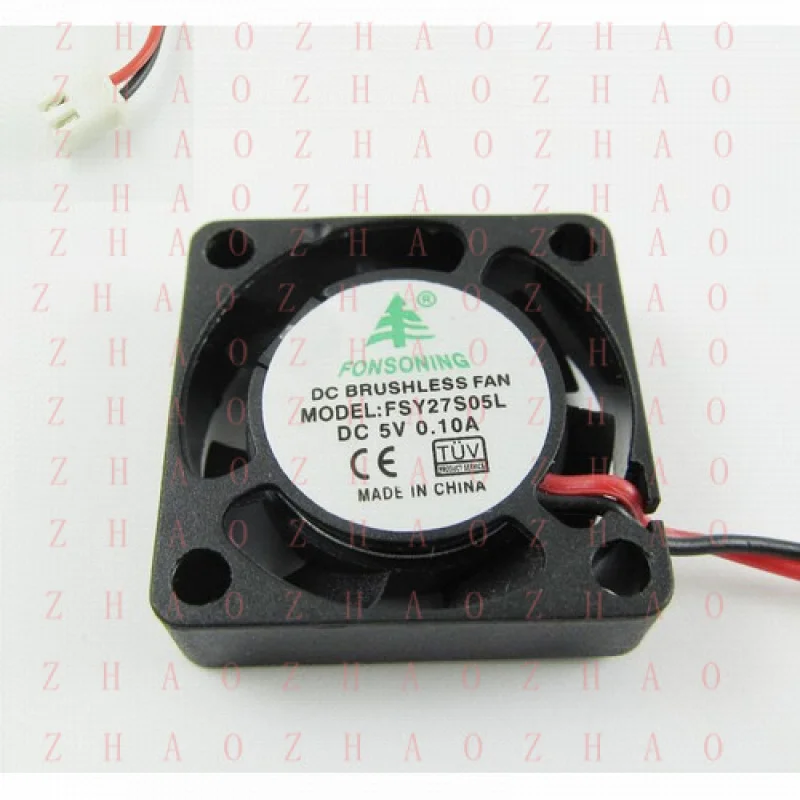

L+ 1pcs for DC Cooling Fan FSY27S05L 7 Blade DC 5V 25x25x07mm 2507 2Pin Wire 0.10A
