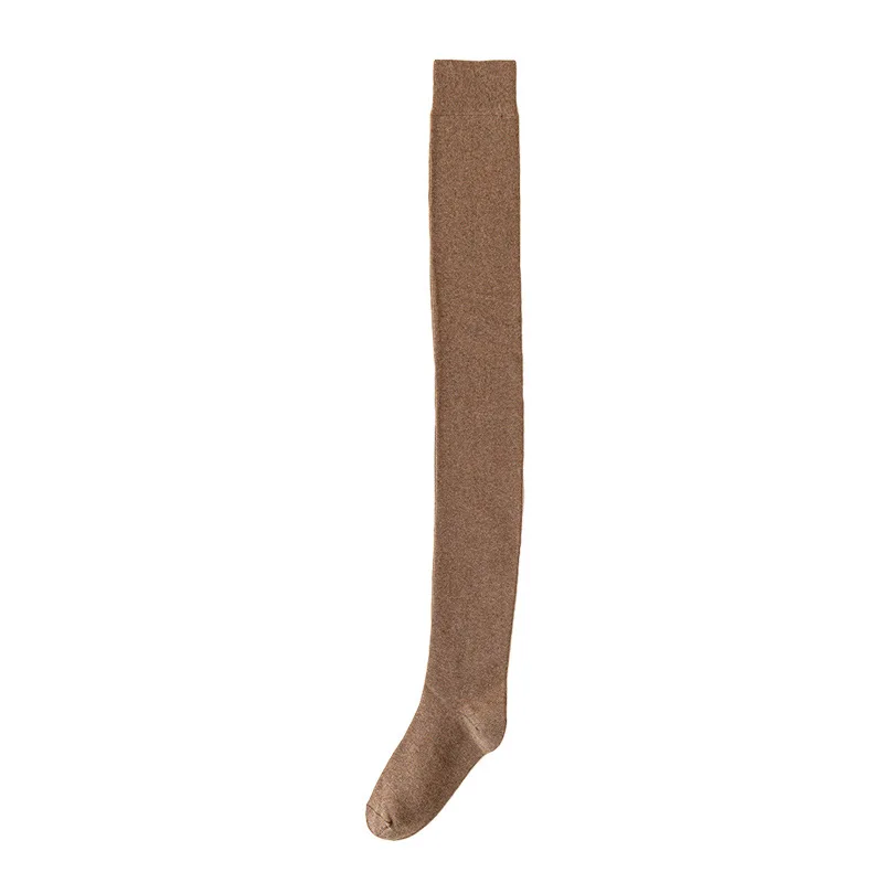 Sock Leisure Ankle Crew Fuzzy Slightly knee-length Women Autumn Winter Reach Root Along Stockings Base Cotton Warm 8W120