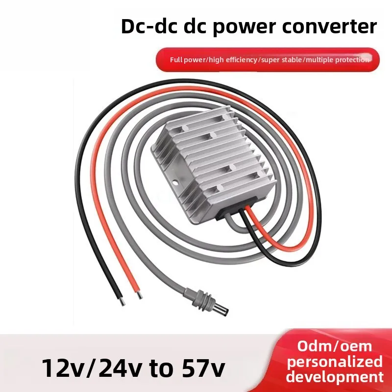 DC-DC Boost Converter 12V to 57V 4.5A Power Supply Module, 10-30V Input Voltage Step-Up Regulator for LED Display