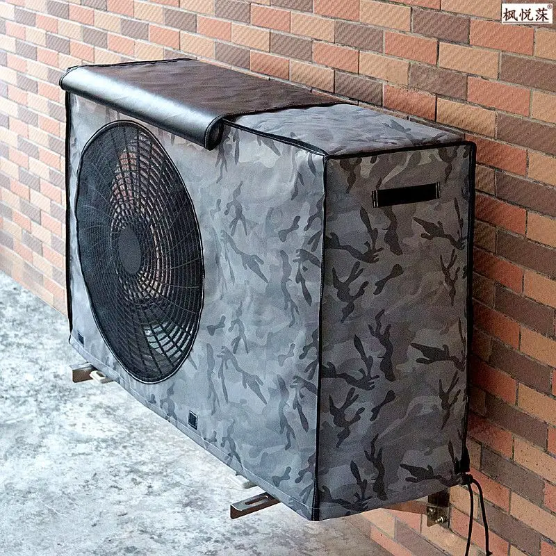 

Sunproof Waterproof Air Conditioner Cover, Outdoor AC Cover Dustproof Universal Fit for 24-36 Inch Units, Keep On While Using