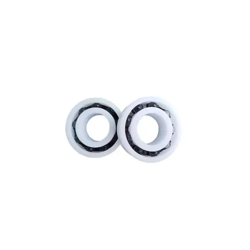 2pcs 6800 6801 6802 6803 6804 6805 6806 6807 6808 6809 6810 POM Nylon Plastic Glass Ball Bearing Insulation No Rust