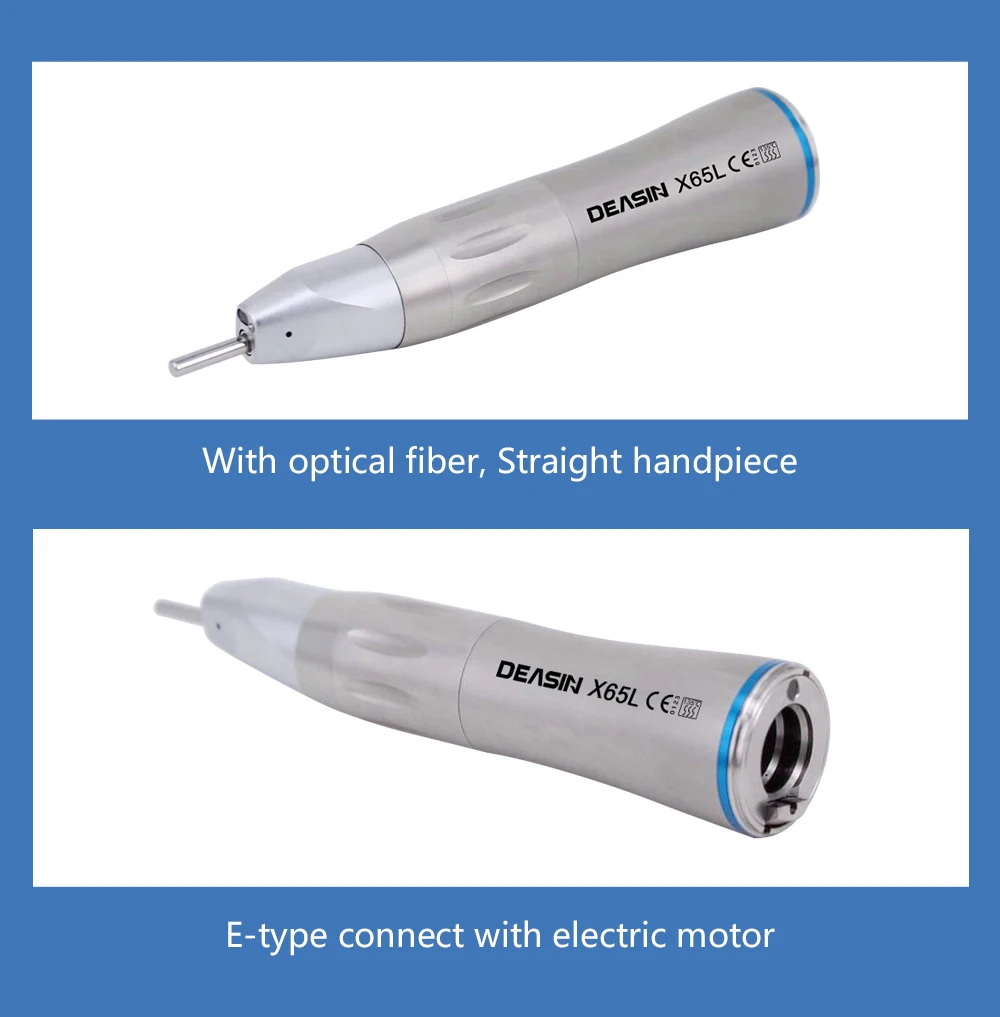 High Quality Dental Low Speed Handpiece 1:1 1:5 20:1 Fiber Optic Straight Contra Angle X25L X95L Air Turbine