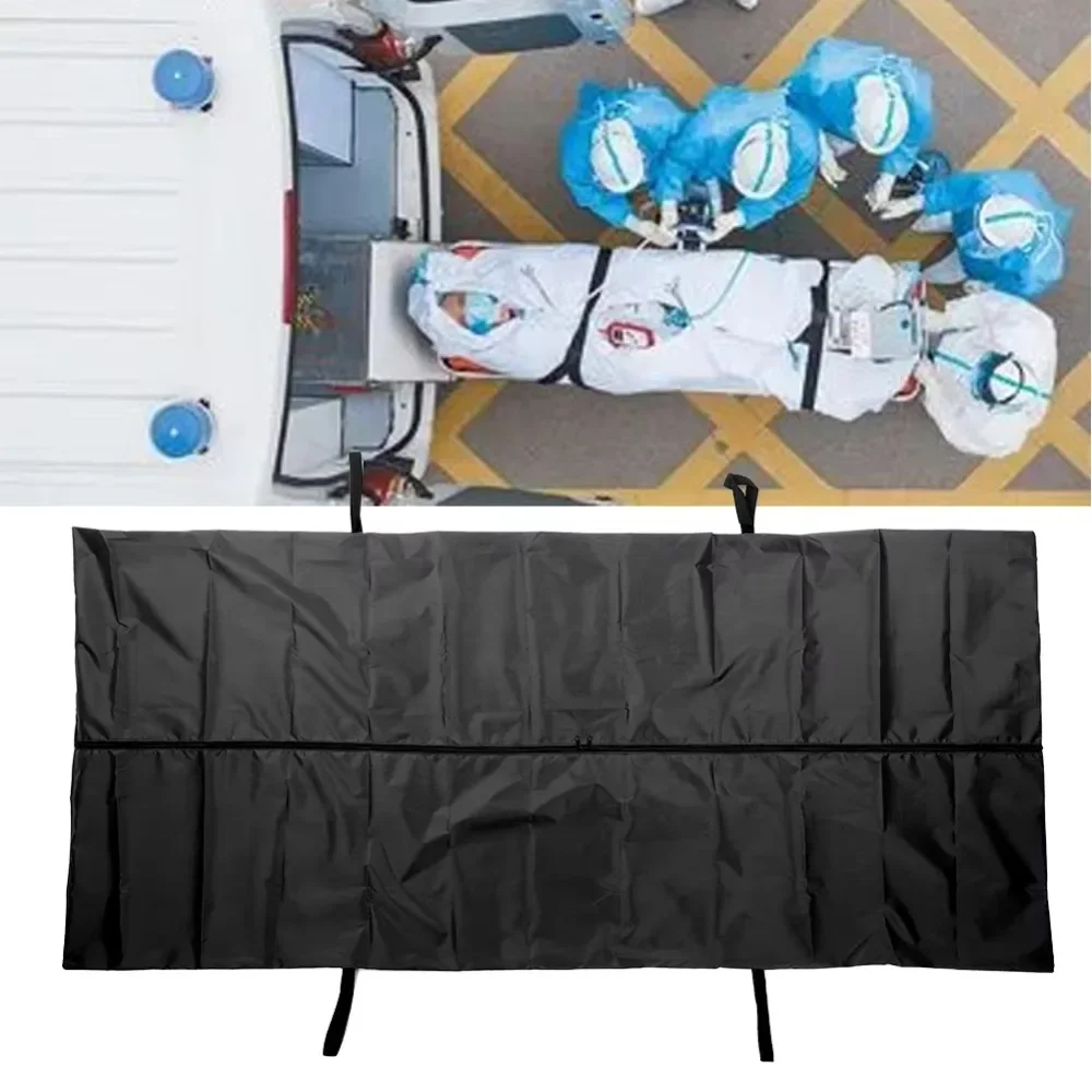 200*90cm Cadaver Transportation Dead Bags Waterproof Body Corpse Storage Bag Dead Body Bag Leak-proof Cadaver Hospital Morgue