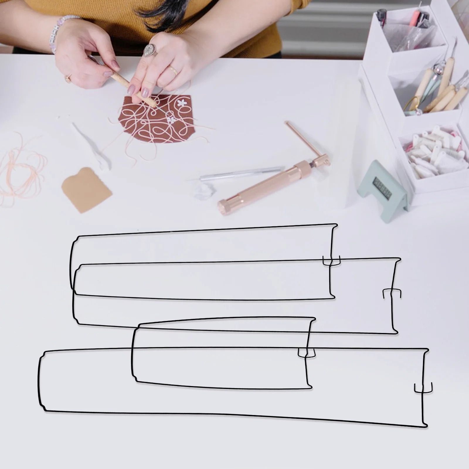 4 قطعة جو قابل للطي حامل مصابيح حامل سبيكة قابل للتعديل المحمولة دعامة إضاءة ديكور المنزل التخييم مصباح الرف