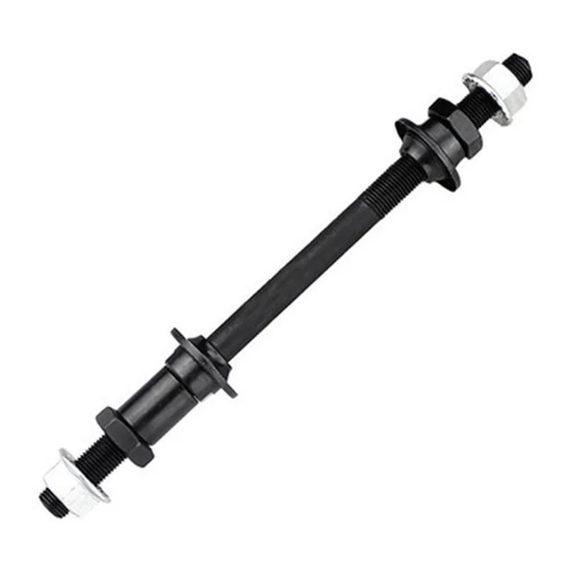 Lengthened 240mm Mountain Bike Snow Bike Fat Bicycle Rear Axle Refitted Solid Axle Rear Axle Bicycle Accessories