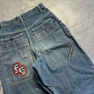 American Y2k Einfach übergroß 12 Hauptverkaufskleider Jeans Licel - №9