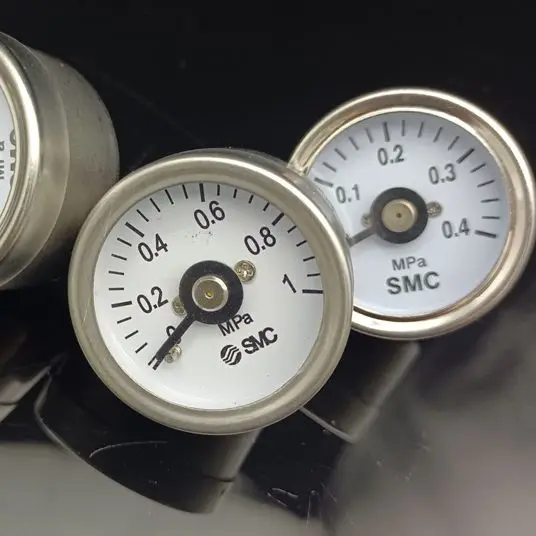 Stainless steel pressure gauge for SMC IR pressure regulating valve G43-10-01 G33-2-01 G33-4-01 G33-10-01 GZ46-K-01C2 G33