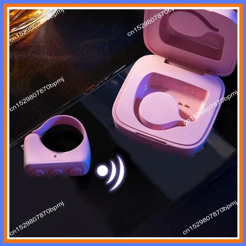 

BAAE Bluetooth Remote Page Turner Видеоконтроллер на кончике пальца Пульт дистанционного управления Прокрутка аксессуара C