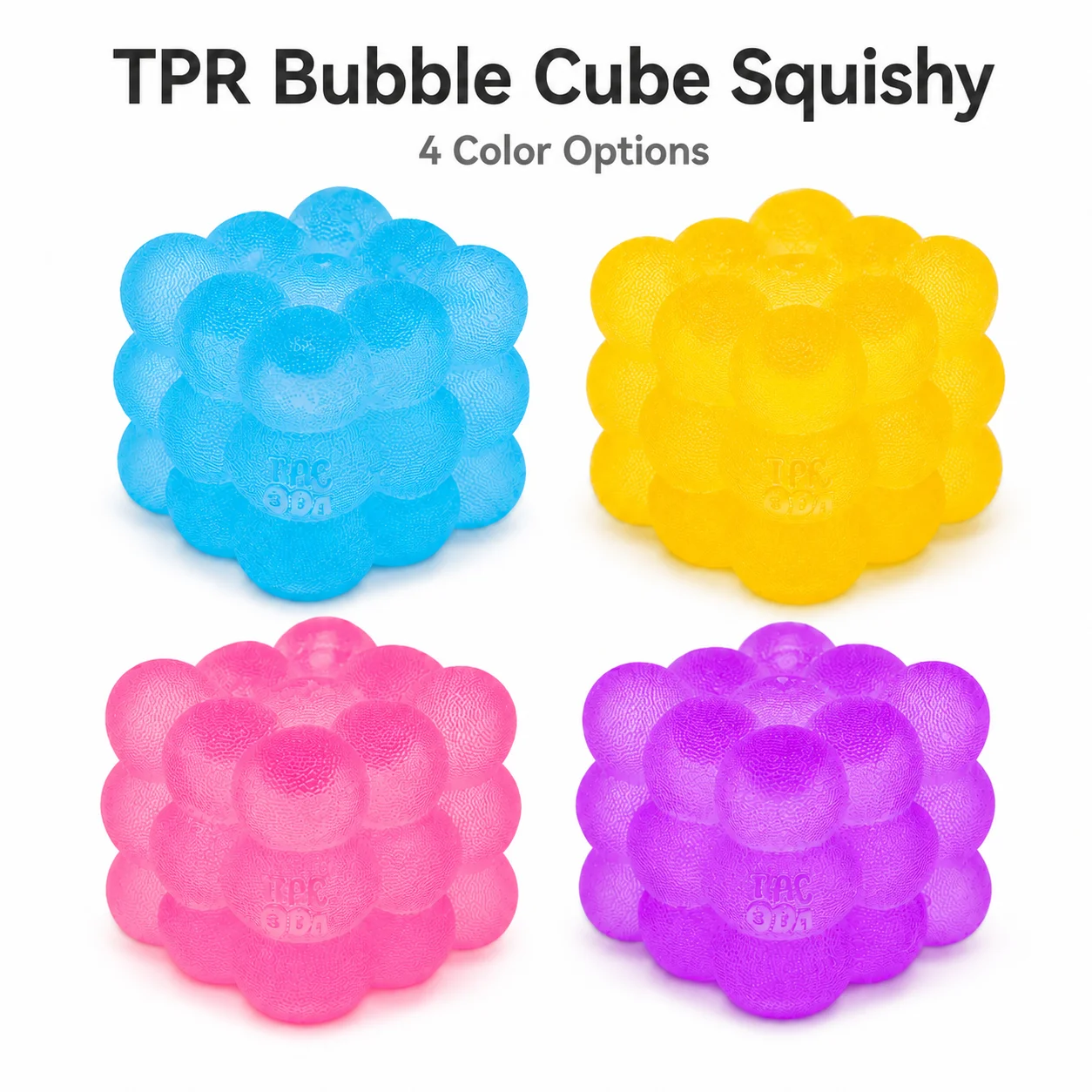 NeeDoh Round Rubik's Cube Stress Reducing Kneading Toy, Soft and Slow Rebound Sensory Toy, Suitable for People with ADHD