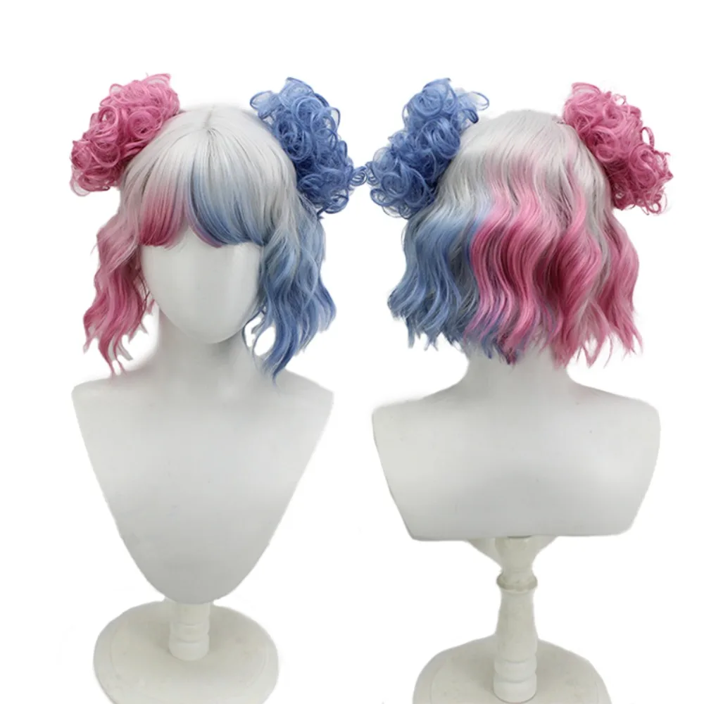 エニッド・シンクレア風コスプレウィッグ ウルフガール 2色の既製ヘア