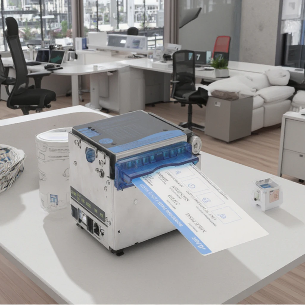 ATV&UTVWristband Embedded Type Airport Boarding Ticket Custom PRINTER Luggage Strip Printing Airport Kiosk