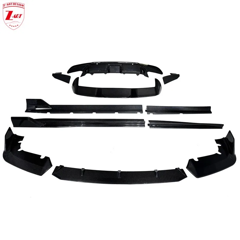 Z-ART X5M Prefacelift Dry Carbon Fiber Body Kit for BMW F95 Dry Carbon Fiber Aerokit for BMW X5M 2019-2022