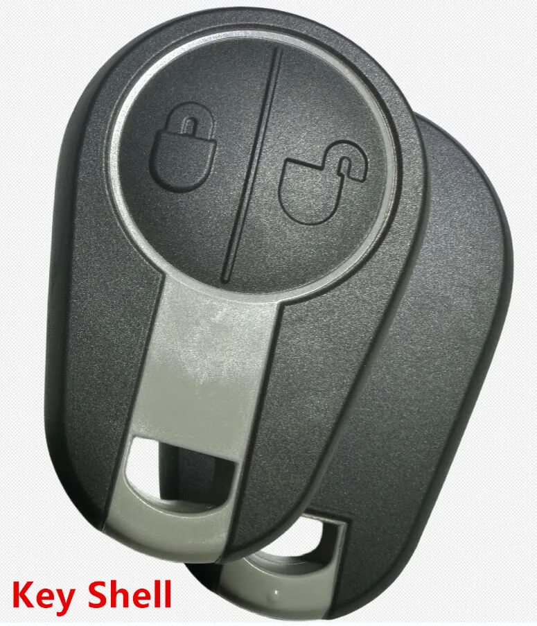 KEYECU Replacement Car Smart Key Housing Case 2Buttons For Volvo Evro 5 VNL VNM FM FH VN FL Euro 5 Truck