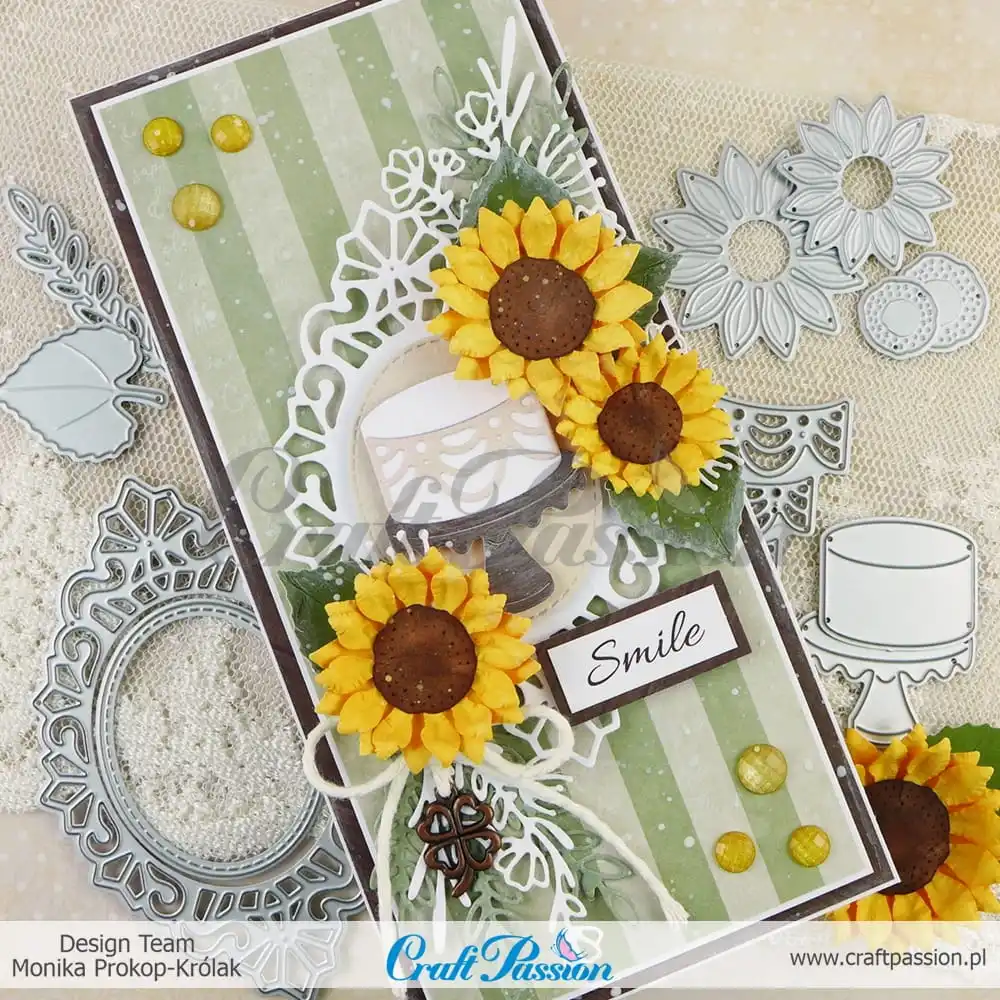 Lucky Goddess Metal Cutting Dies Sunflowers & Leaves Diy Scrapbooking Photo Album Decorative Embossing Paper Card Crafts